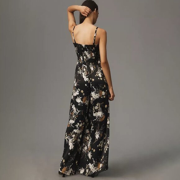 Anthropologie Pilcro Smocked Printed Jumpsuit - Picture 2 of 4